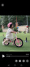 鳳凰（Phoenix）兒童平衡車(chē)兒童平衡車(chē)1-3歲鳳凰平衡車(chē)4-6歲寶寶平衡車(chē)兒童滑步車(chē) 14寸公主粉丨一體輪+閃光燈+禮包 曬單實(shí)拍圖