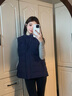 加拿大鵝（Canada Goose）【新品】Freestyle女士同色徽標(biāo)羽絨馬甲外套 經(jīng)典升級 2836LT 9391未來暮藍(lán) M 曬單實(shí)拍圖