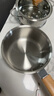 小熊（Bear）奶鍋 316L不銹鋼嬰兒寶寶輔食鍋小奶鍋加厚CP-G0056-S01 16cm 曬單實拍圖