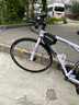 獅卡途死飛自行車(chē)成年人學(xué)生上下班代步車(chē)雙碟剎減震變速越野公路賽車(chē) 30高刀-黑黑白色+騎行大禮包 26寸24速直把 曬單實(shí)拍圖