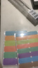 NVV彩色標簽貼紙60*18mm小號不干膠自粘性便利貼口取紙姓名字貼價(jià)格標簽128枚BQ-160彩 曬單實(shí)拍圖