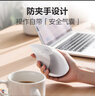 英菲克（INPHIC）X9人體工學(xué)垂直立式鼠標無(wú)線(xiàn)藍牙雙模充電靜音辦公電腦筆記本豎握立體鼠標防鼠標手專(zhuān)用 豎握滑鼠 無(wú)線(xiàn)2.4G版【Ty-C充電+人體工學(xué)】X9白灰色 曬單實(shí)拍圖