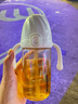 優(yōu)可倍奶瓶PPSU翻蓋學(xué)飲杯吸管奶瓶1-2-3歲以上大寶寶直飲杯喝水杯嬰兒 300ml（直吸款） 曬單實(shí)拍圖