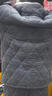 浪莎特厚睡衣男士開(kāi)衫法蘭絨加厚三層夾棉防風(fēng)秋冬季珊瑚絨保暖家居服 曬單實(shí)拍圖