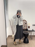 Teenie Weenie【小熊軟糖】2025冬新款保暖菱格輕盈泡芙羽絨服外套 灰色 M 曬單實(shí)拍圖