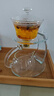 清韻逸品透明玻璃功夫茶具套裝自動(dòng)磁吸泡茶器懶人耐熱茶杯茶壺辦公室會(huì)客 登高 (透明) 曬單實(shí)拍圖
