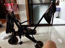 Bebehoo兒童三輪車多功能寶寶腳踏車手推車可推可騎1-3-6歲遛娃神器禮物 T2-大篷 波點(diǎn)黑金 -3C歐盟雙標(biāo)準(zhǔn) 曬單實(shí)拍圖