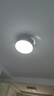 美的（Midea）風(fēng)扇燈餐廳吊扇燈led臥室48寸開(kāi)葉扇三葉扇熟睡風(fēng)包安裝 曬單實(shí)拍圖
