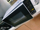 美的（Midea）微波爐家用小型20升轉(zhuǎn)盤加熱 智能菜單 一鍵解凍 殺菌電子除味 薄膜按鍵（M1-L213C） 曬單實拍圖