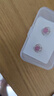 DOMAIWINS法式鋯石仿珍珠耳釘女小眾設計感高級小巧精致耳環(huán)S925銀 螺旋水鉆珍珠耳釘-紅色 曬單實(shí)拍圖