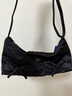 阿迪達(dá)斯 （adidas）Originals三葉草男女BOWTIE SLDR BAG蝴蝶結(jié)法棍運(yùn)動(dòng)單肩斜挎包 KC2770 F 曬單實(shí)拍圖