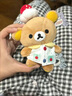 迪士尼（Disney）輕松熊甜品師輕松熊小掛件可愛卡通毛絨玩偶超萌 公仔加衣服 曬單實(shí)拍圖