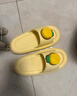 潔麗雅（Grace）可愛(ài)涼拖鞋女外穿時(shí)尚網(wǎng)紅水果家居男拖鞋浴室防滑 綠色  35-36 曬單實(shí)拍圖