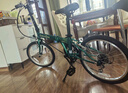 大行（DAHON）D6折疊自行車(chē)20英寸6速入門(mén)級折疊車(chē)成人學(xué)生通勤休閑單車(chē)KBC061 墨綠色 曬單實(shí)拍圖