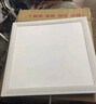 佛山照明（FSL）led集成吊頂燈面板燈平板燈超薄鋁扣板嵌入式40W白光6500K鋁材邊框600*600 曬單實拍圖
