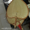 蒲扇子夏天便攜老式草編手搖編織棕葉寶寶家用芭蕉手工大 新款包邊帶流蘇(30厘米左右) 曬單實(shí)拍圖