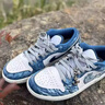 耐克（NIKE）球鞋定制 NIKE/ AIR JORDAN1波塞冬之怒暈染漸變男女低籃球鞋 【波塞冬之怒】 40 支持鑒定 假一賠三 曬單實(shí)拍圖