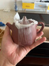 百年利永宜興紫砂壺純?nèi)止ぴV紫泥泡茶壺功夫茶具竹節(jié)漢鐸一壺兩杯套裝 竹節(jié)漢鐸 240ml 原礦紫泥 曬單實(shí)拍圖