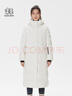 KOLON SPORT/可隆防水鵝絨服 女子戶(hù)外冬GTX 2L多口袋防風(fēng)透濕高蓬鵝絨夾克 LKDJ4WN190-IV 象牙白 M 165/88A 曬單實(shí)拍圖