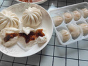 廣州酒家 利口福 一個核桃包手制叉燒包 蝦餃皇腸粉饅頭豆沙水晶餅流沙鳳凰包子廣式早餐包點 手制叉燒包337.5g【9個】 曬單實拍圖