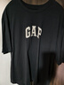 Gap【成毅代言】男女裝純棉印花logo短袖T恤基礎款寬松上衣 黑色 L (175/96A) 亞洲尺碼 曬單實(shí)拍圖