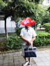 安初夏夏季polo衫短袖男假兩件翻領(lǐng)T恤拼接撞色運(yùn)動(dòng)休閑套裝透氣兩件套 白色【上衣+短褲】套裝 XL 建議130-145斤 曬單實(shí)拍圖