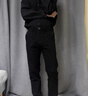 CAIDEN KETCH品牌男裝牛仔褲男士2025新款寬松直筒商務(wù)休閑男褲柔軟透氣褲子 黑灰色 28 腰圍2尺1 曬單實拍圖