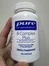 pure encapsulations Pure倍宜B-Complex Plus復合維生素B族Plus 120粒*1瓶 曬單實(shí)拍圖