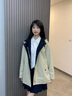 香影卡其色連帽風(fēng)衣外套女2025秋裝新款復古巴恩風(fēng)小個(gè)子純棉上衣 淺卡其 S 55/80A/85-95斤 曬單實(shí)拍圖