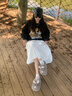LATE TIME可愛(ài)兔子棉拖鞋女秋冬2025新款室內家居毛茸茸保暖月子毛毛拖鞋灰色38-39 【適合37-38碼腳】 曬單實(shí)拍圖
