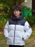 鴨鴨（YAYA）【320g充絨】羽絨服男短款2025冬季新款加厚零下極寒面包服外套 青光黑色 L (建議130-150斤) 曬單實(shí)拍圖
