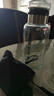 【送杯套】大容量加厚玻璃杯子便攜噸噸杯茶水分離帶杯套泡茶水杯 透明 1000ml噸噸桶 1只裝 曬單實(shí)拍圖