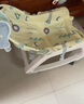 FORSUNNY嬰兒搖搖椅哄娃神器0-1歲寶寶搖椅新生兒用品滿(mǎn)月禮物遛娃搖籃車(chē) 見(jiàn)面禮哄睡搖搖床+餐椅+躺椅/綠 嬰幼兒安撫自主入睡神器 曬單實(shí)拍圖
