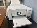 愛(ài)普生（EPSON）家用打印機(jī)L4266 L4268 噴墨倉(cāng)式復(fù)印掃描自動(dòng)雙面打印無(wú)線多功能一體機(jī)A4小型彩色照片手機(jī)作業(yè)用 【官配款】L4266白色（復(fù)印掃描、雙面打?。?官方標(biāo)配 曬單實(shí)拍圖
