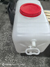 Naliya水箱加厚食品級(jí)大水桶塑料桶家用帶蓋儲(chǔ)水桶大號(hào)臥式長(zhǎng)方形蓄水塔 升級(jí)特厚丨90斤方桶+軟管 45L 1個(gè) 曬單實(shí)拍圖