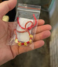 周大生黃金五福蛇轉(zhuǎn)運(yùn)珠寶寶生肖蛇黃金紅繩手串送女友本命年情人節(jié)禮物 五福蛇約1.1g 曬單實(shí)拍圖