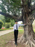 羅蒙（ROMON）T恤男短袖潮流夏季冰絲POLO衫上衣休閑商務(wù)半袖翻領(lǐng)打底衫灰XL 曬單實(shí)拍圖