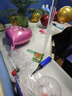 全品屋 婚房布置結婚石榴紅求婚表白氣球雙層婚禮紅色場(chǎng)景布置裝飾用品 紅金氣球50個(gè)+打氣筒 曬單實(shí)拍圖