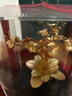 新中式金箔蘭花擺件家居玄關(guān)桌面裝飾結婚禮物開(kāi)業(yè)喬遷禮品 蝴蝶蘭 曬單實(shí)拍圖