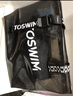 TOSWIM拓勝游泳包干濕分離男女防水收納包斜跨背包健身運動(dòng)包  黑白字母 曬單實(shí)拍圖