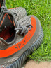 阿迪達斯Yeezy350夏日透氣椰子男女休閑鞋HQ7045 38 曬單實拍圖