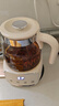 蘇泊爾（SUPOR）養(yǎng)生壺 燒水壺1L迷你養(yǎng)生杯 全玻璃 煮茶器 恒溫壺 家用煮茶熱水壺保溫全玻璃SW-10Y05Q 曬單實拍圖