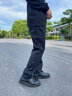 九牧王男褲休閑褲男2025夏季冰絲褲商務(wù)長褲直筒寬松薄款舒適新疆棉大碼 【冰絲】合體版+藏青+TB1EZ20153 33 .5碼175/84A(2.55)尺85cm 曬單實拍圖