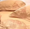 恒源祥家紡100%全棉刺繡花卉四件套1.8/2米床單被套220*240cm粉套件 曬單實(shí)拍圖
