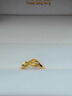 周生生永系列黃金戒指 無盡的愛 足金絲帶開口戒女款 27924R計價 2.61克(含工費100元) 曬單實拍圖