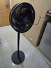 美的（Midea）電風(fēng)扇家用七葉遙控定時(shí)大風(fēng)力落地扇宿舍臥室低噪輕音臺式立式搖頭空氣循環(huán)電扇 SAH30ADR【店長(cháng)推薦丨射頻遙控】 曬單實(shí)拍圖