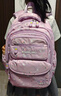 凱蒂貓（hellokitty）小學(xué)生休閑書(shū)包女生大容量?jì)和p肩輕便減負背包一三到五六年級 SK93150淺粉小號【1-3年級】 曬單實(shí)拍圖