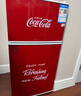 可口可樂(lè )（Coca-Cola）冰箱一級能耗50L雙開(kāi)門(mén)小型冰箱冷藏冷凍兩用迷你小冰箱 曬單實(shí)拍圖