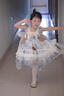 G.DUCKKIDS小黃鴨童裝洛麗塔公主裙夏季兒童連衣裙生日禮服網(wǎng)紗蓬蓬裙甜美風(fēng) 波西米亞風(fēng)吊帶裙+裙撐 100 建議2~3歲（ 90-100cm） 曬單實(shí)拍圖