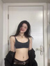 天蠶運(yùn)動(dòng)內(nèi)衣女夏薄款無痕隱形小胸聚攏低胸方領(lǐng)粉底液無鋼圈內(nèi)衣套裝 煙雨灰套裝[輕運(yùn)動(dòng)款] S 70A70B的小姐姐 曬單實(shí)拍圖